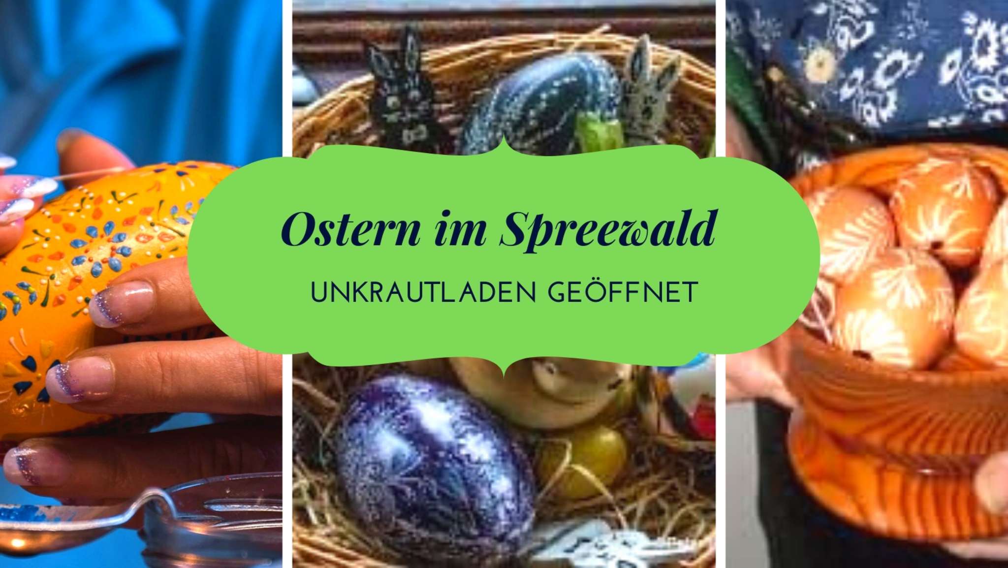 Ostereier im Spreewald